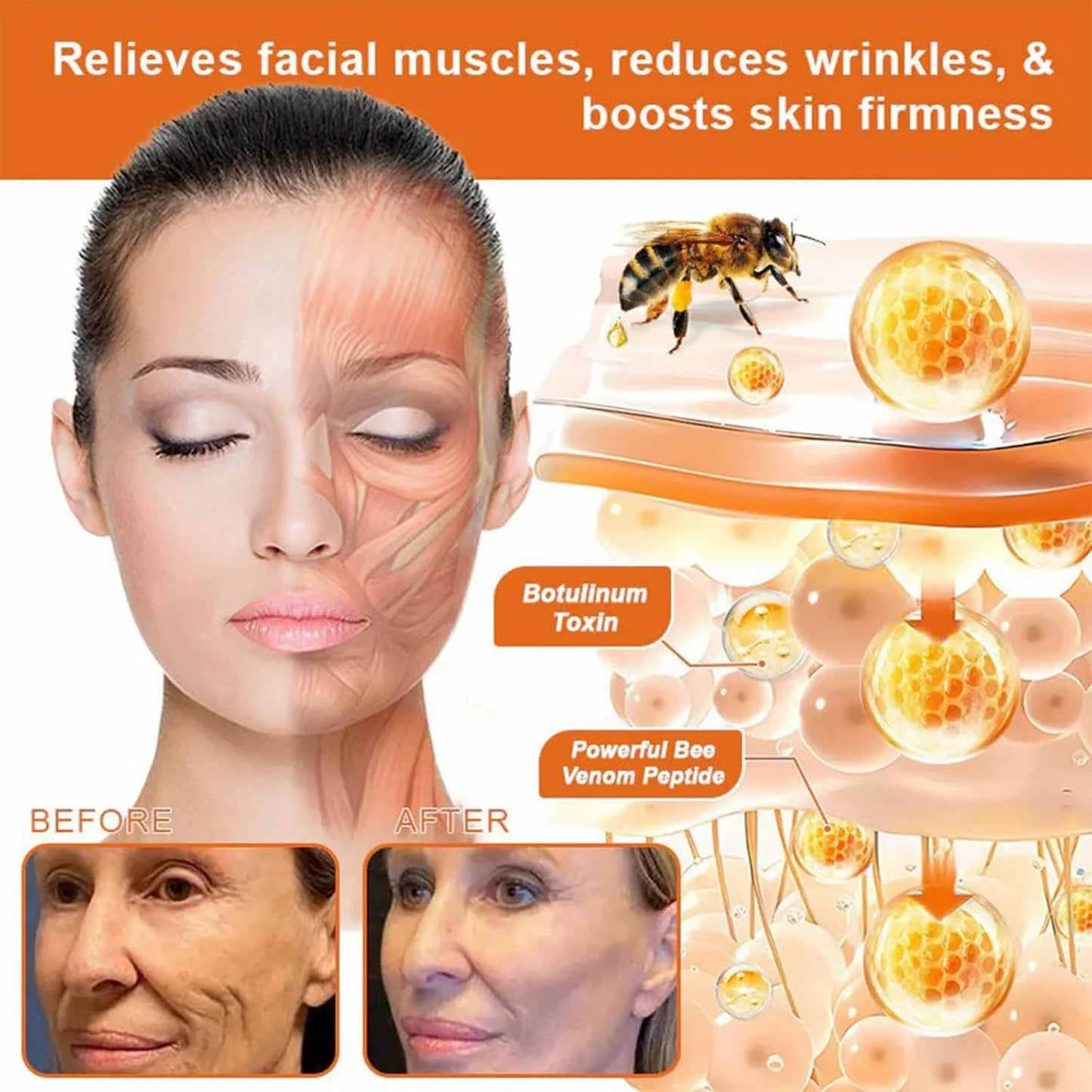 👨‍⚕️ Made and Shipped from US✅ Tlopa® Bee Venom Multi-Symptom Skin Treatment Cream